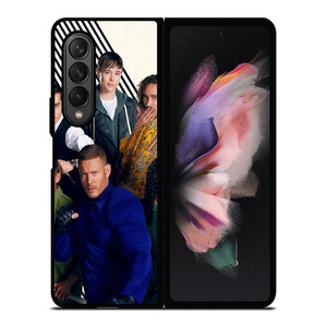 THE UMBRELLA ACADEMY CHARACTERS MOVIE Samsung Z Fold 3 Case THE UMBRELLA ACADEMY CHARACTERS MOVIE Samsung Z Fold 3 Case