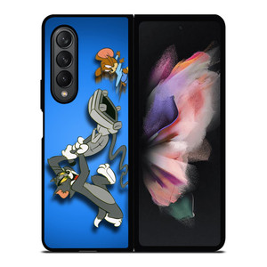 TOM AND JERRY FUNNY Samsung Z Fold 3 Case TOM AND JERRY FUNNY Samsung Z Fold 3 Case