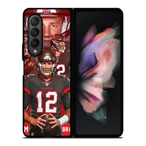 TOM BRADY TAMPA BAY BUCCANEERS 2 Samsung Z Fold 3 Case TOM BRADY TAMPA BAY BUCCANEERS 2 Samsung Z Fold 3 Case