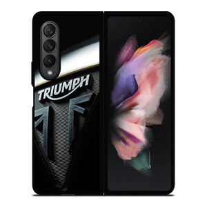 TRIUMPH MOTORCYCLE LOGO Samsung Z Fold 3 Case