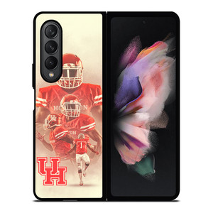 UNIVERSITY OF HOUSTON COUGARS ICON Samsung Z Fold 3 Case UNIVERSITY OF HOUSTON COUGARS ICON Samsung Z Fold 3 Case