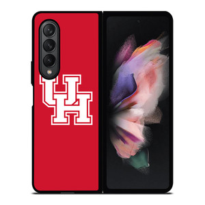 UNIVERSITY OF HOUSTON COUGARS LOGO Samsung Z Fold 3 Case UNIVERSITY OF HOUSTON COUGARS LOGO Samsung Z Fold 3 Case