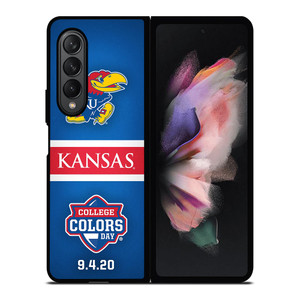 UNIVERSITY OF KANSAS JAYHAWKS Samsung Z Fold 3 Case UNIVERSITY OF KANSAS JAYHAWKS Samsung Z Fold 3 Case