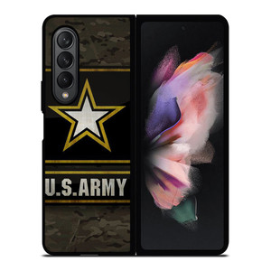 US ARMY MILITARY LOGO Samsung Z Fold 3 Case