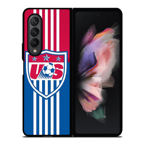 US SOCCER LOGO 3 Samsung Z Fold 3 Case US SOCCER LOGO 3 Samsung Z Fold 3 Case