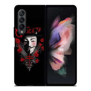 V FOR VENDETTA 4 Samsung Z Fold 3 Case V FOR VENDETTA 4 Samsung Z Fold 3 Case