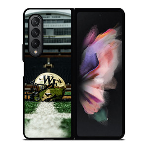 WAKE FOREST HELMET LOGO Samsung Z Fold 3 Case WAKE FOREST HELMET LOGO Samsung Z Fold 3 Case