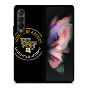 WAKE FOREST LOGO Samsung Z Fold 3 Case