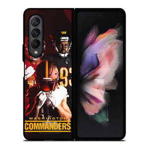 WASHINGTON COMMANDERS PLAYERS Samsung Z Fold 3 Case WASHINGTON COMMANDERS PLAYERS Samsung Z Fold 3 Case