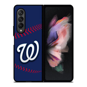 WASHINGTON NATIONALS LOGO 3 Samsung Z Fold 3 Case WASHINGTON NATIONALS LOGO 3 Samsung Z Fold 3 Case