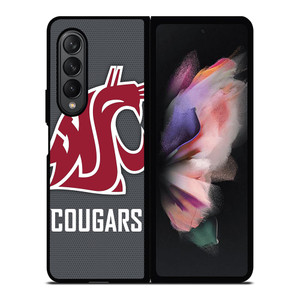 WASHINGTON STATE COUGARS ICON 2 Samsung Z Fold 3 Case WASHINGTON STATE COUGARS ICON 2 Samsung Z Fold 3 Case