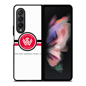 WESTERN SYDNEY WANDERERS FC ICON Samsung Z Fold 3 Case WESTERN SYDNEY WANDERERS FC ICON Samsung Z Fold 3 Case