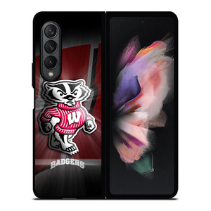 WISCONSIN BADGERS 2 Samsung Z Fold 3 Case