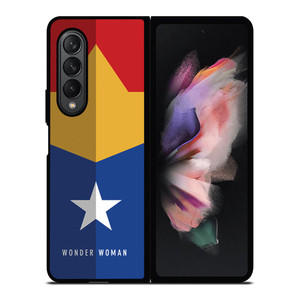WONDER WOMAN LOGO Samsung Z Fold 3 Case WONDER WOMAN LOGO Samsung Z Fold 3 Case