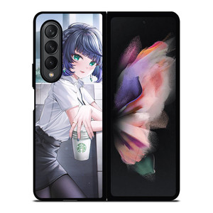YELAN GENSHIN IMPACT STARBUCKS Samsung Z Fold 3 Case YELAN GENSHIN IMPACT STARBUCKS Samsung Z Fold 3 Case