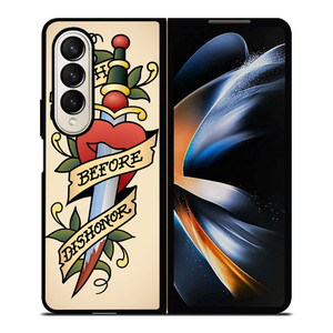 SAILOR JERRY TATTOO 3 Samsung Z Fold 4 Case SAILOR JERRY TATTOO 3 Samsung Z Fold 4 Case