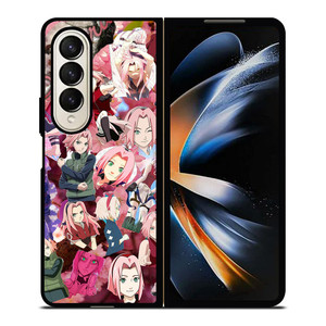 SAKURA HARUNO COLLAGE 2 Samsung Z Fold 4 Case SAKURA HARUNO COLLAGE 2 Samsung Z Fold 4 Case