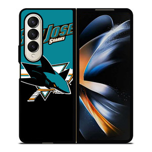 SAN JOSE SHARKS 4 Samsung Z Fold 4 Case SAN JOSE SHARKS 4 Samsung Z Fold 4 Case
