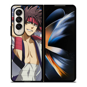 SANOSUKE SAGARA KENSHIN ANIME ART Samsung Z Fold 4 Case SANOSUKE SAGARA KENSHIN ANIME ART Samsung Z Fold 4 Case