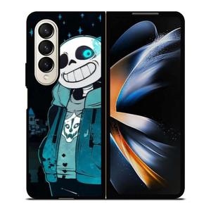 SANS UNDERTALE 2 Samsung Z Fold 4 Case SANS UNDERTALE 2 Samsung Z Fold 4 Case