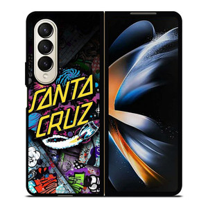 SANTA CRUZ SKATEBOARD Samsung Z Fold 4 Case SANTA CRUZ SKATEBOARD Samsung Z Fold 4 Case