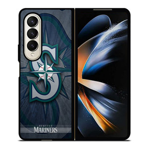 SEATTLE MARINERS LOGO 4 Samsung Z Fold 4 Case SEATTLE MARINERS LOGO 4 Samsung Z Fold 4 Case
