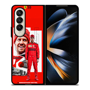 SEBASTIAN VETTEL FORMULA ONE 4 Samsung Z Fold 4 Case SEBASTIAN VETTEL FORMULA ONE 4 Samsung Z Fold 4 Case