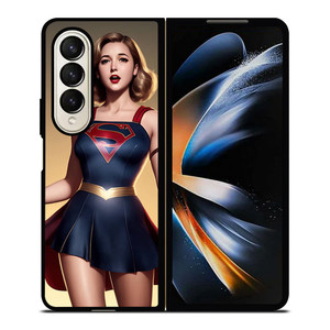 SEXY SUPERGIRL DC 2 Samsung Z Fold 4 Case