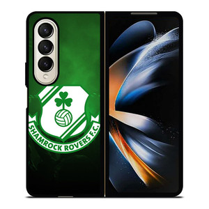 SHAMROCK ROVERS FC LOGO Samsung Z Fold 4 Case