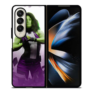 SHE HULK MARVEL 2 Samsung Z Fold 4 Case SHE HULK MARVEL 2 Samsung Z Fold 4 Case