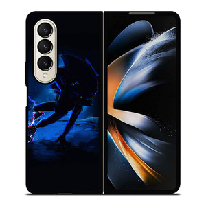 SONIC HEDGEHOG SILHOUETTE Samsung Z Fold 4 Case SONIC HEDGEHOG SILHOUETTE Samsung Z Fold 4 Case