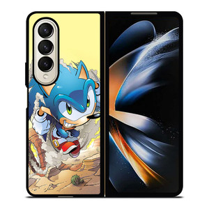 SONIC THE HEDGEHOG Samsung Z Fold 4 Case SONIC THE HEDGEHOG Samsung Z Fold 4 Case