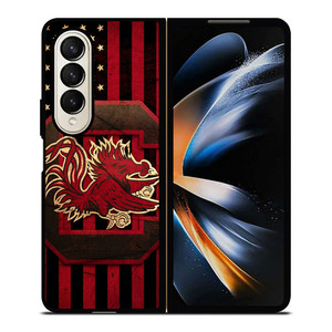 SOUTH CAROLINA GAMECOCKS 3 Samsung Z Fold 4 Case