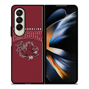 SOUTH CAROLINA GAMECOCKS LOGO Samsung Z Fold 4 Case SOUTH CAROLINA GAMECOCKS LOGO Samsung Z Fold 4 Case