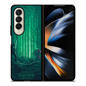 STARWARS GREEN FOREST Samsung Z Fold 4 Case STARWARS GREEN FOREST Samsung Z Fold 4 Case