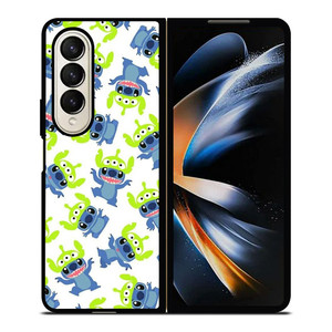 STITCH ALIEN COLLAGE Samsung Z Fold 4 Case STITCH ALIEN COLLAGE Samsung Z Fold 4 Case