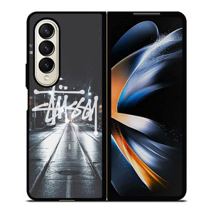 STUSSY DARK STREET Samsung Z Fold 4 Case