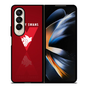 SYDNEY SWANS AFL ICON Samsung Z Fold 4 Case SYDNEY SWANS AFL ICON Samsung Z Fold 4 Case