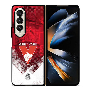 SYDNEY SWANS AFL Samsung Z Fold 4 Case SYDNEY SWANS AFL Samsung Z Fold 4 Case