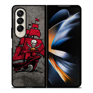 TAMPA BAY BUCCANEERS LOGO 2 Samsung Z Fold 4 Case TAMPA BAY BUCCANEERS LOGO 2 Samsung Z Fold 4 Case