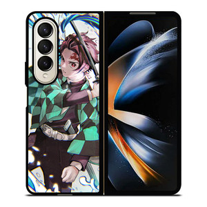 TANJIRO KAMADO DEMON SLAYER 3 Samsung Z Fold 4 Case TANJIRO KAMADO DEMON SLAYER 3 Samsung Z Fold 4 Case