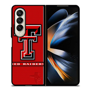 TEXAS TECH RED RAIDERS LOGO Samsung Z Fold 4 Case TEXAS TECH RED RAIDERS LOGO Samsung Z Fold 4 Case