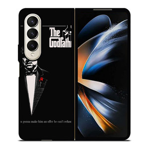 THE GODFATHER QUOTES Samsung Z Fold 4 Case THE GODFATHER QUOTES Samsung Z Fold 4 Case