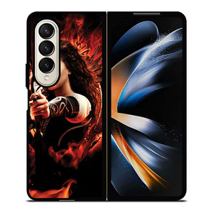 THE HUNGER GAMES CATCHING FIRE Samsung Z Fold 4 Case THE HUNGER GAMES CATCHING FIRE Samsung Z Fold 4 Case