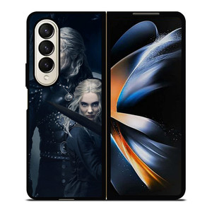 THE WITCHER CHARACTERS Samsung Z Fold 4 Case THE WITCHER CHARACTERS Samsung Z Fold 4 Case