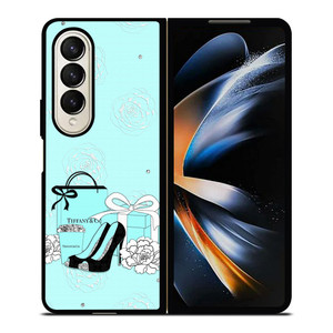 TIFFANY AND CO FLOWER Samsung Z Fold 4 Case TIFFANY AND CO FLOWER Samsung Z Fold 4 Case
