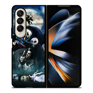TIM BURTON MOVIES Samsung Z Fold 4 Case