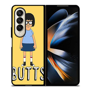 TINA BOBS BURGERS BUTTS Samsung Z Fold 4 Case