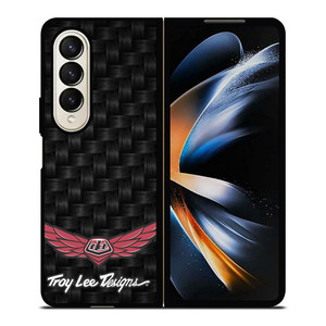 TLD TROY LEE DESIGNS LOGO Samsung Z Fold 4 Case TLD TROY LEE DESIGNS LOGO Samsung Z Fold 4 Case