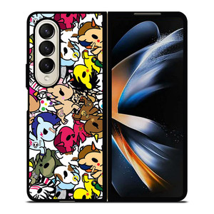 TOKIDOKI UNICORNO COLLAGE Samsung Z Fold 4 Case TOKIDOKI UNICORNO COLLAGE Samsung Z Fold 4 Case